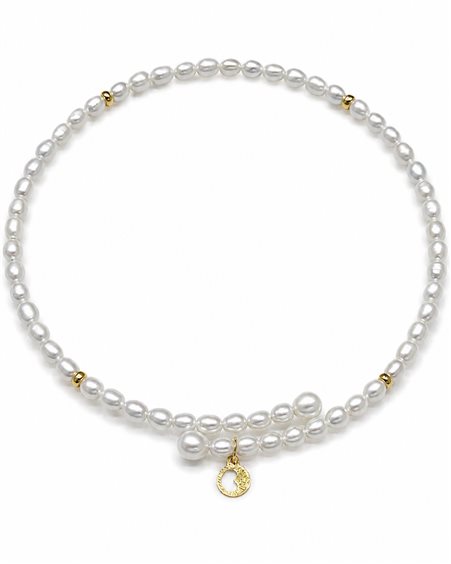 Collana Lelune Donna LELUNE GLAMOUR in Argento LGNK608 - LGNK608